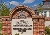 Main entrance of The Carlyle at Stonebridge Park