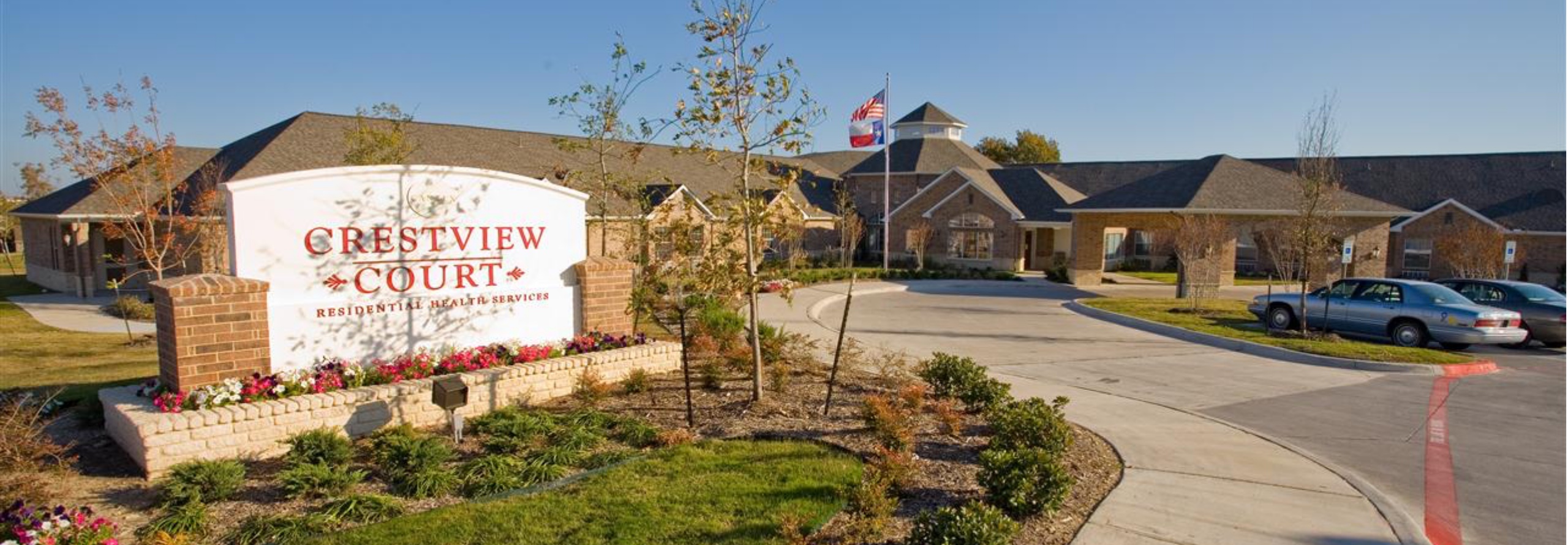 Crestview Court main entrance