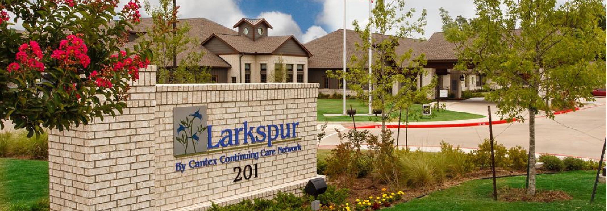 Larkspur main entrance