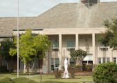 Main entrance of St. Joseph Continuing Care Center