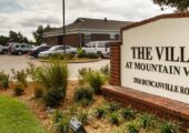 The Villa at Mountain View main entrance